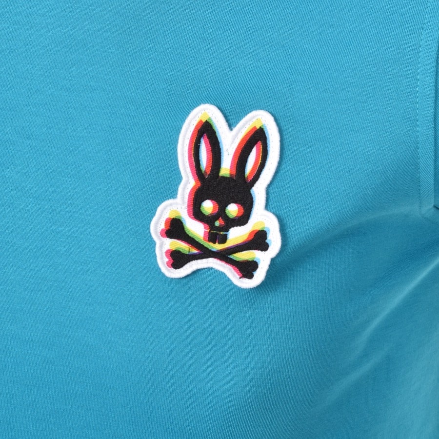 Alternative Image for ProductPsycho Bunny Holloway Ringer T Shirt Blue3